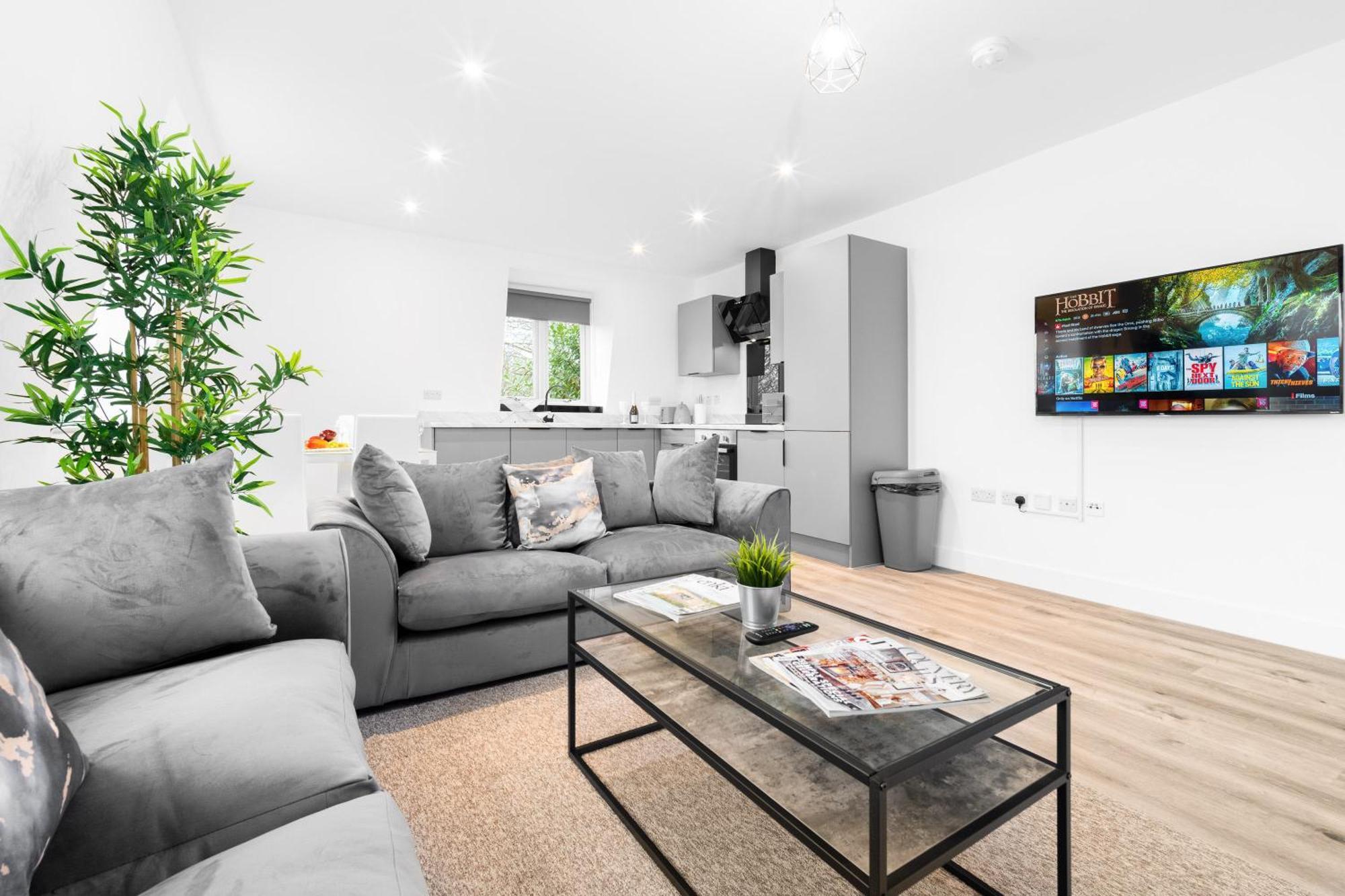 Stylish 2 Bedroom Apartment - Balcony - Secure Parking - Top Rated - 5Mc Бірмінгем Екстер'єр фото